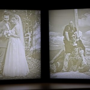 2er Pack - Lithophane Bilderrahmen – mit integrierter LED-Platine